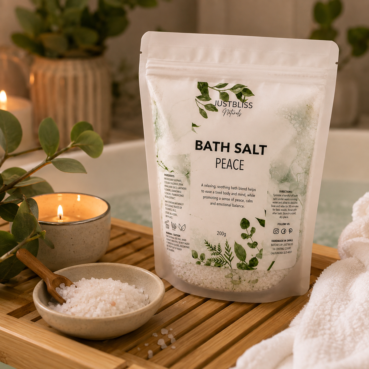 Just Bliss Mineral Bath Salts