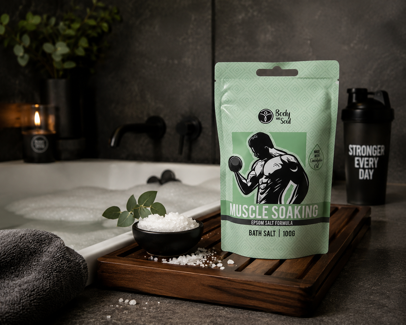 Muscle Soaking Bath Salt 100g
