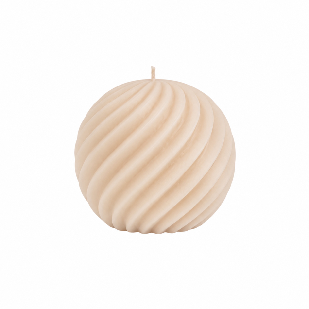 Spiral Sphere Scented Candle
