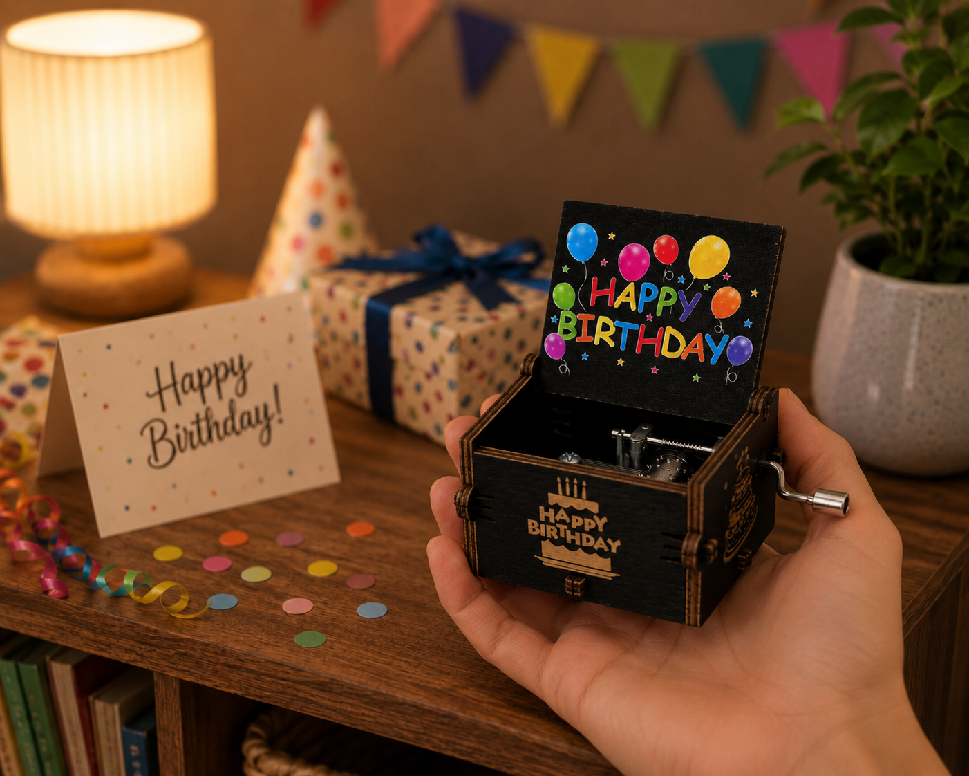 Handmade Wooden Music Box