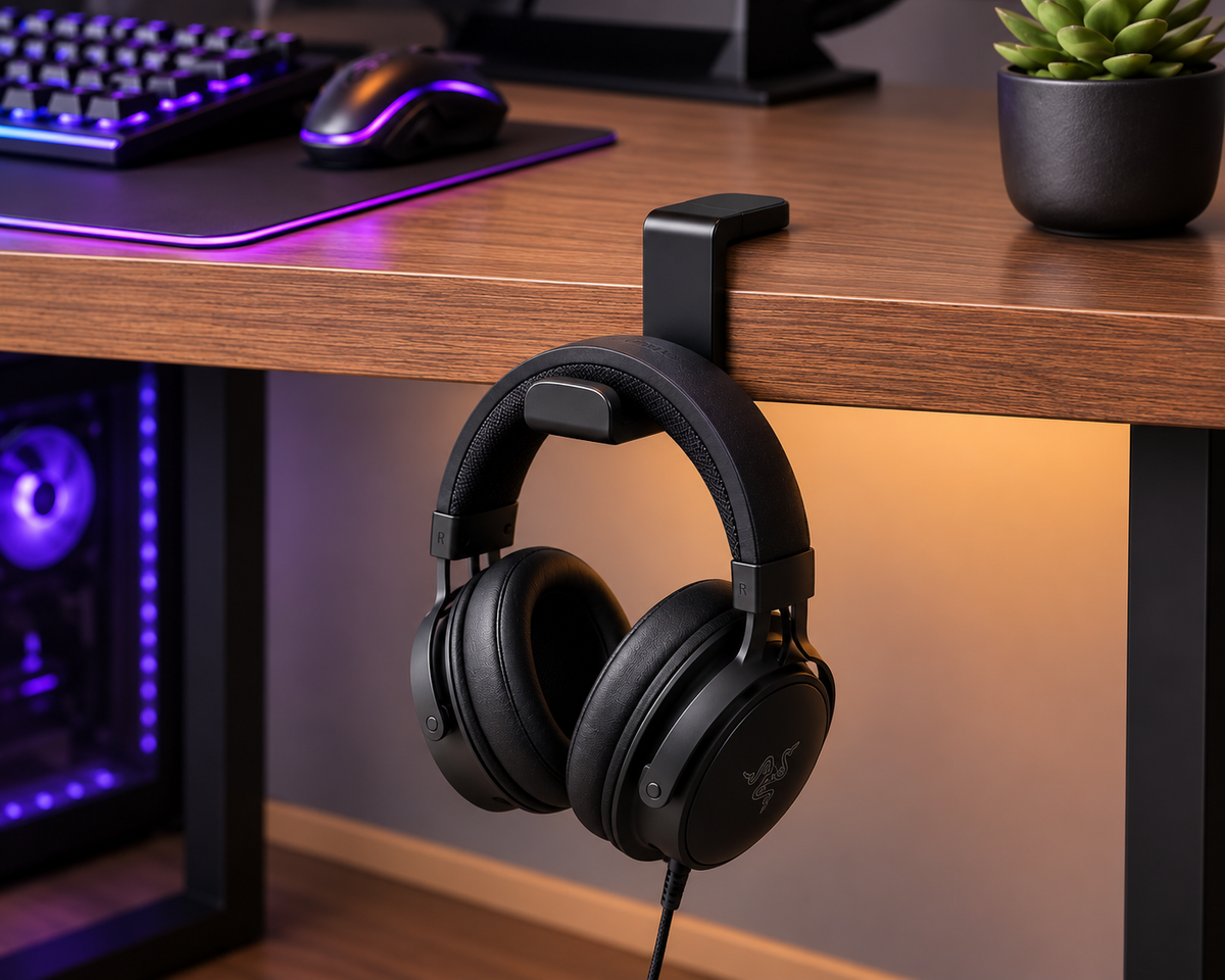 360° Rotating Headphone Holder