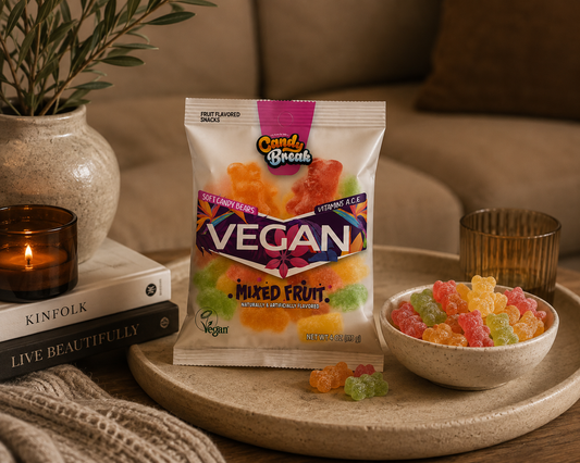Vegan Mixed Fruit Candy Bears