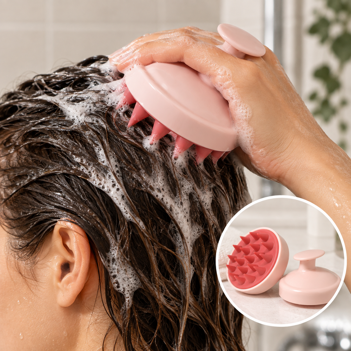 Silicone Scalp Massager