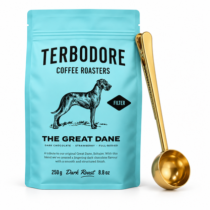 Terbodore Coffee & Coffee Spoon Clip Set, 250g