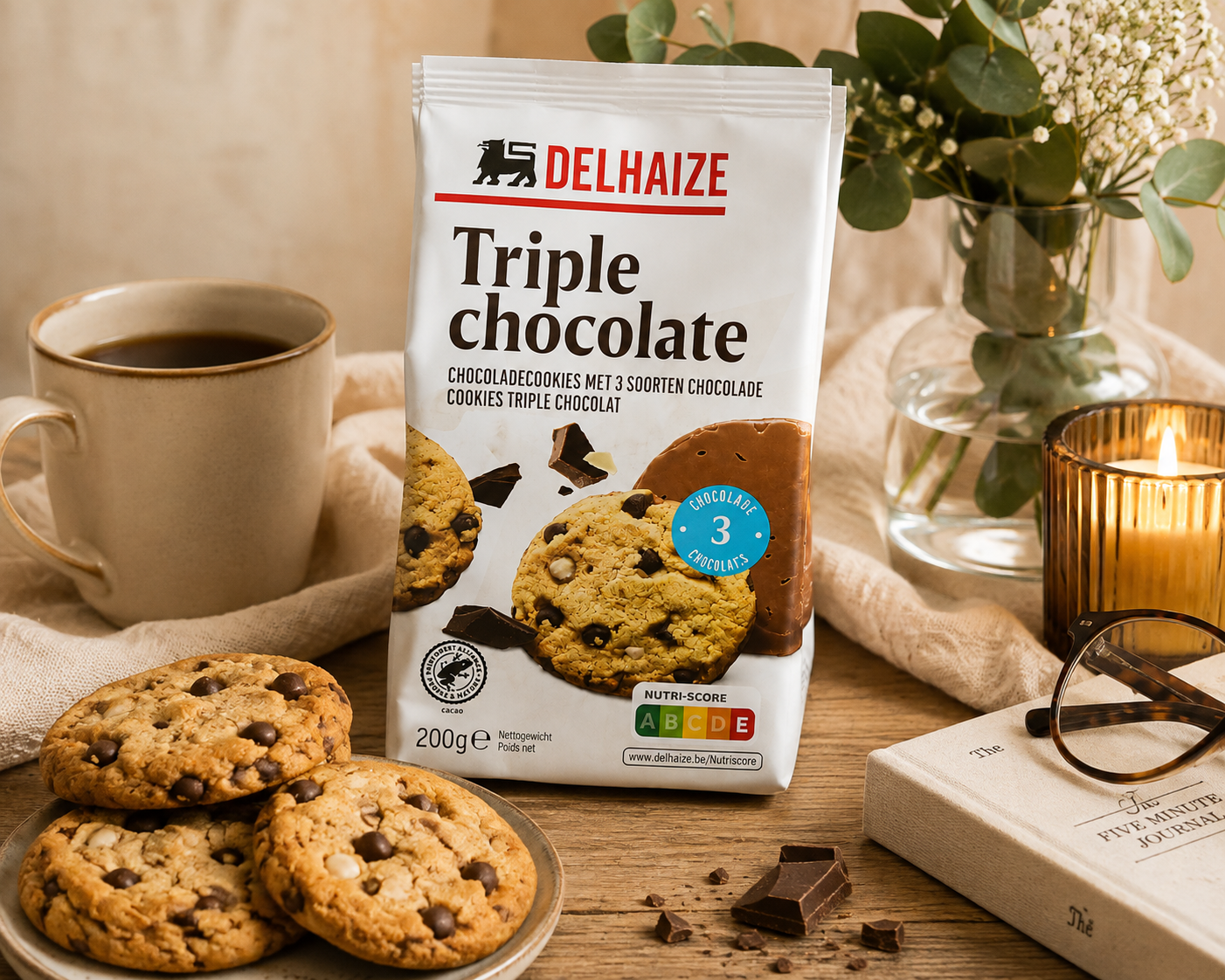 Imported Triple Chocolate Cookies