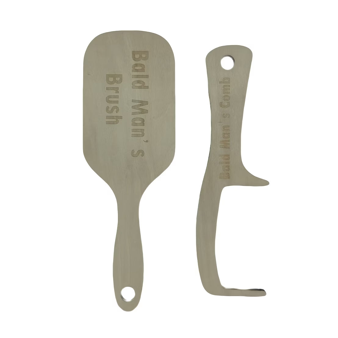 Bald Man's Brush & Comb Set