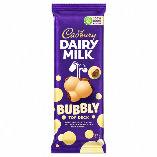 Cadbury Dairy Milk Bubbly Chocolate Slab&nbsp;
