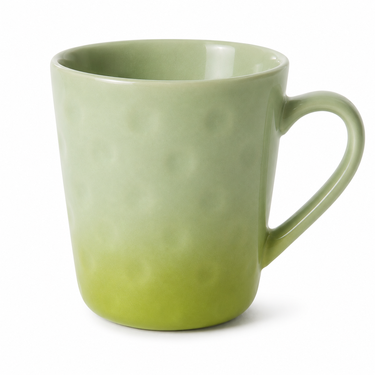 Mint Green Ombre Ceramic Mug