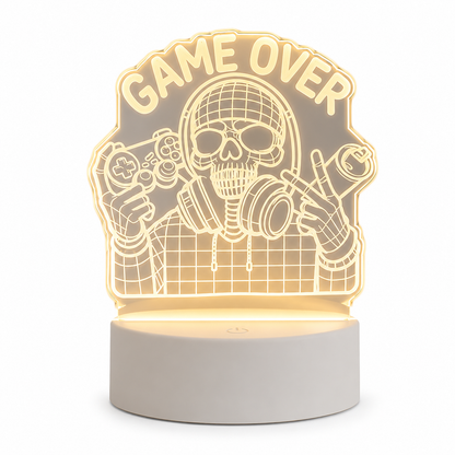 Game Over LED Light