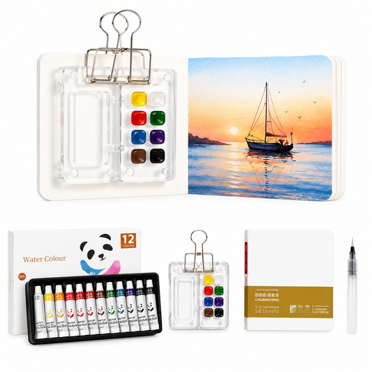 Pocket Watercolour Painting Set