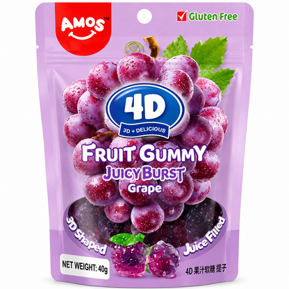 Amos 4D Fruit Gummy Collection