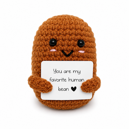 Brew Buddy Pocket Plushie Coffee Bean