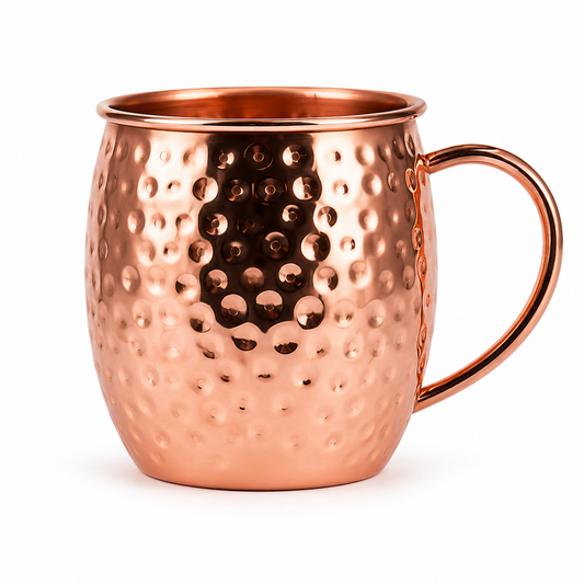 Hammered Copper Moscow Mule Mug