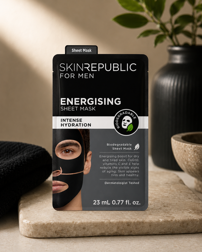 Skin Republic For Men Energising Sheet Mask