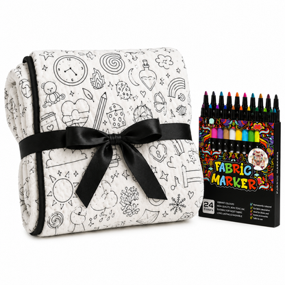 Colour Your Own Blanket Gift Set