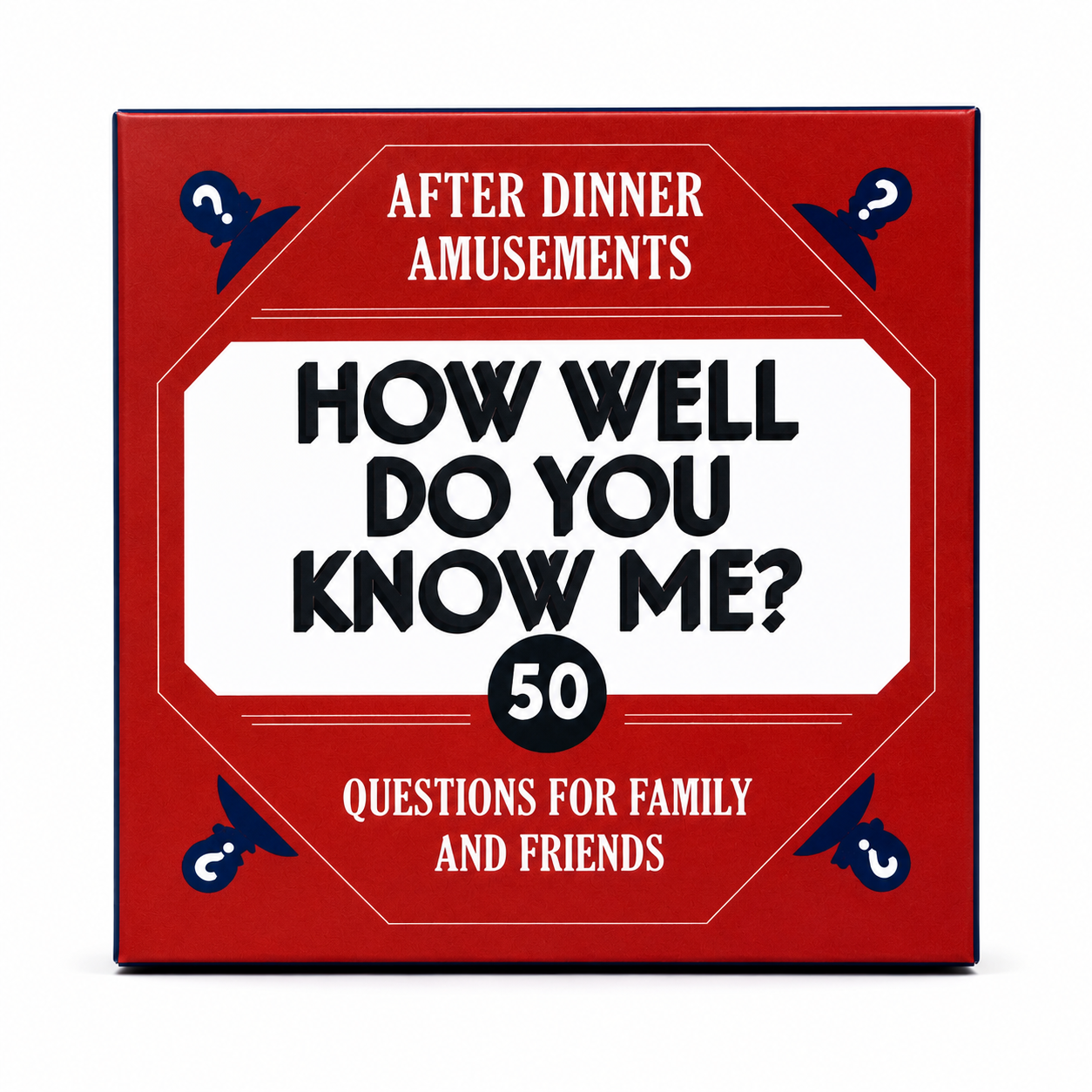 How Well Do You Know Me - Card Game