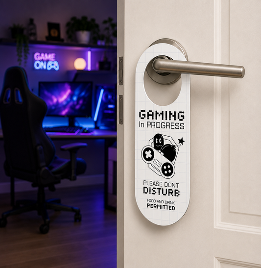 Gaming Door Hanger