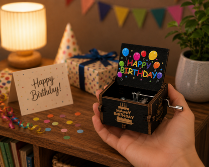 Handmade Wooden Music Box