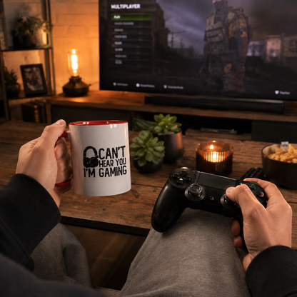 Can't Hear You, I'm Gaming Mug