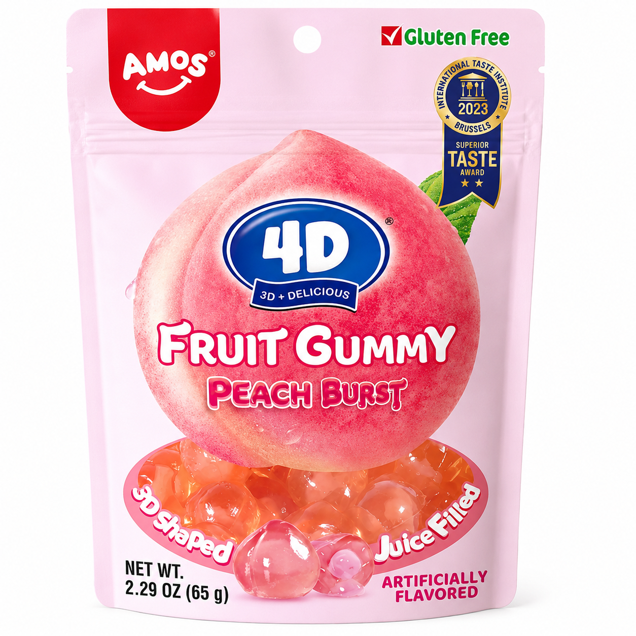 Amos 4D Fruit Gummy Collection