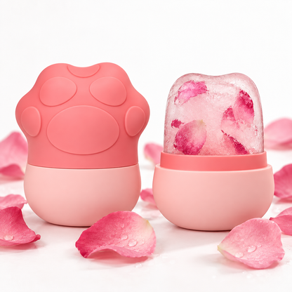 Paw-Shaped Reusable Ice Roller