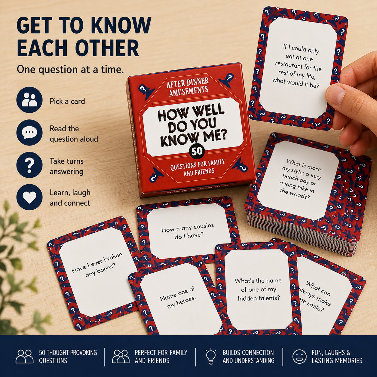 How Well Do You Know Me - Card Game